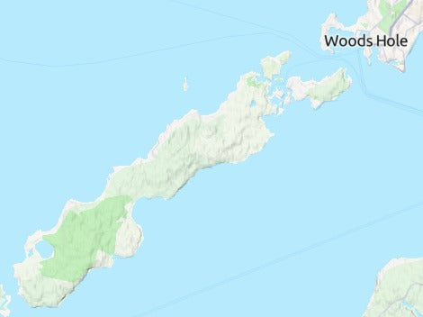 Custom 3d wooden map of Dukes County,Massachusetts,United States