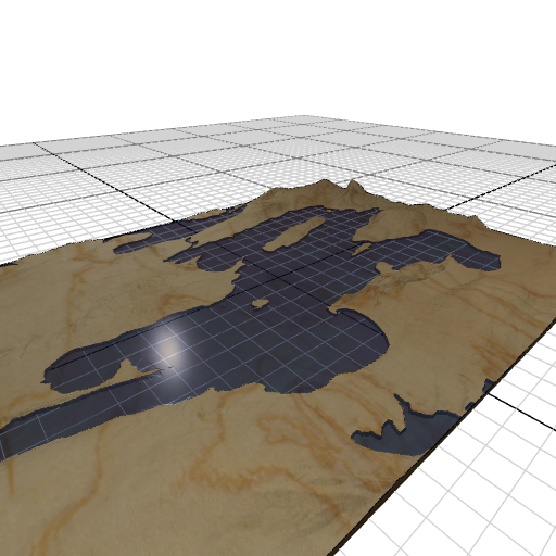 Custom 3d wooden map of Kennebec County,Maine,United States