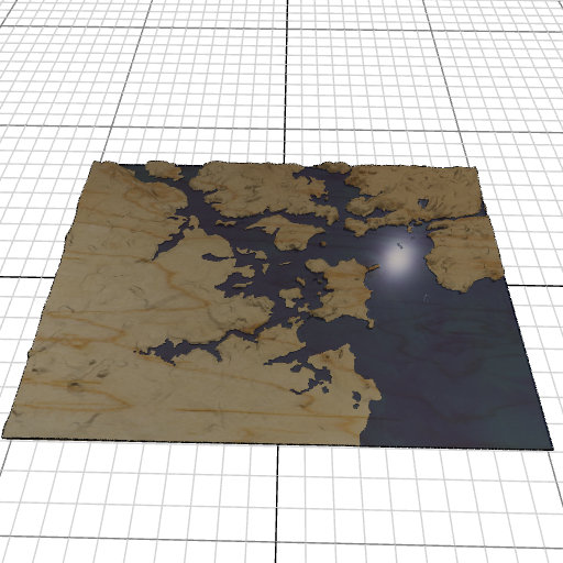 Custom 3d wooden map of Rockingham County,New Hampshire,United States