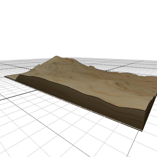 Custom 3d wooden map of Merrimack County,New Hampshire,United States