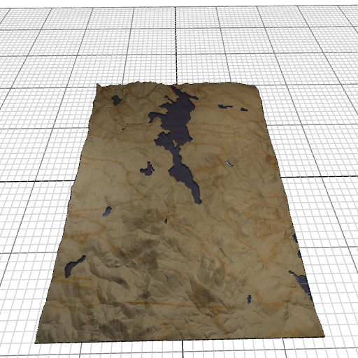 Custom 3d wooden map of Merrimack County,New Hampshire,United States