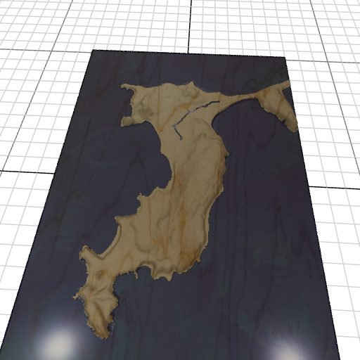 Custom 3d wooden map of Essex County,Massachusetts,United States