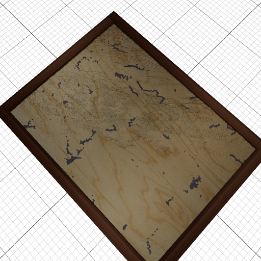Custom 3d wooden map of Henderson County,North Carolina,United States