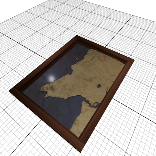 Custom 3d wooden map of Konkan Division,Maharashtra,India