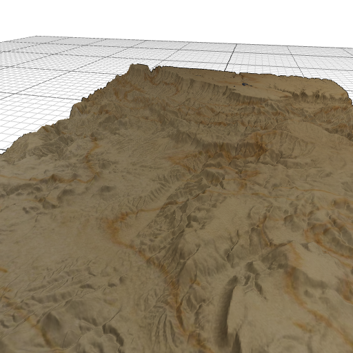 Custom 3d wooden map of Gila County,Arizona,United States