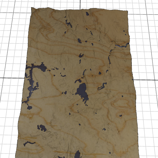 Custom 3d wooden map of Kent County,Rhode Island,United States