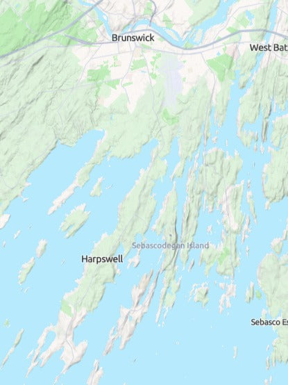 Custom 3d wooden map of Cumberland County,Maine,United States