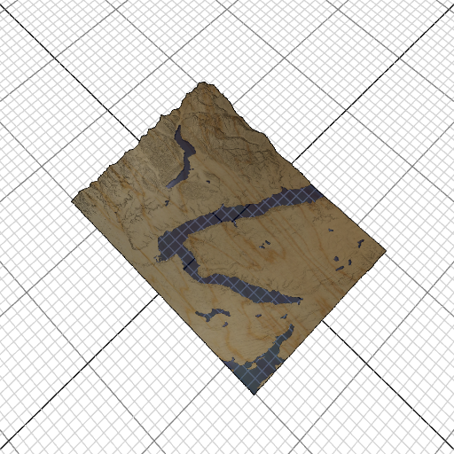 Custom 3d wooden map of Mason County,Washington,United States