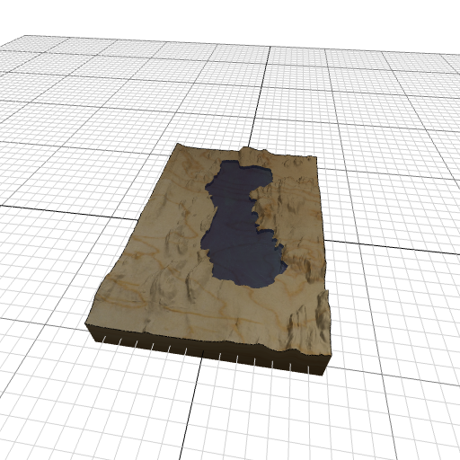 Custom 3d wooden map of Chittenden County,Vermont,United States