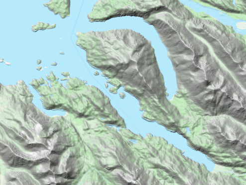 Custom 3d wooden map of Kenai Peninsula Borough,Alaska,United States