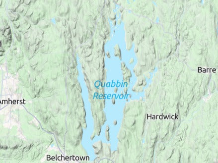 Custom 3d wooden map of Franklin County,Massachusetts,United States