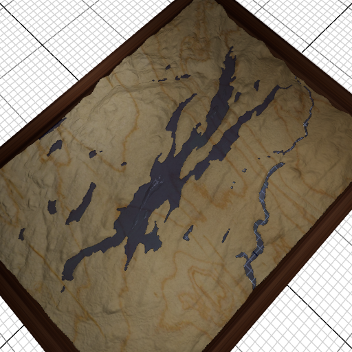 Custom 3d wooden map of Western Connecticut Planning Region,Connecticut,United States