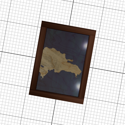 Custom 3d wooden map of Cevicos,Sánchez Ramírez,Dominican Republic