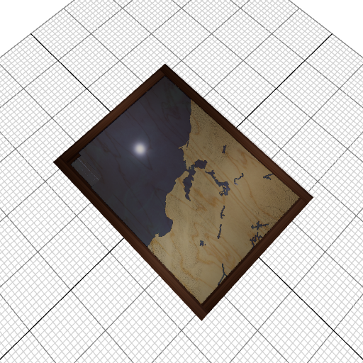 Custom 3d wooden map of San Mateo County,California,United States