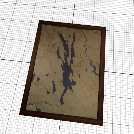 Custom 3d wooden map of Western Connecticut Planning Region,Connecticut,United States