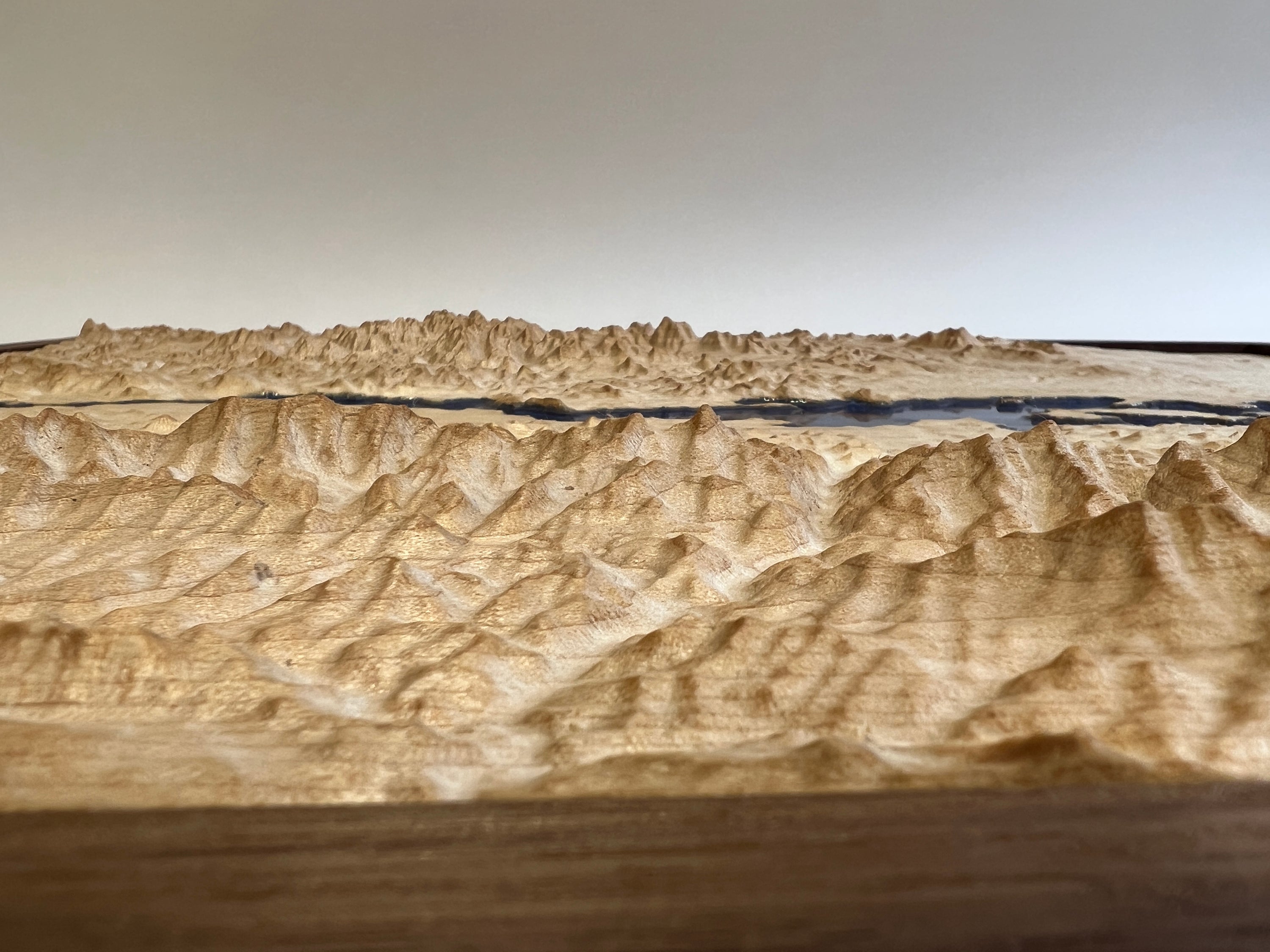 low angle view of adirondack and green mountains on a white background