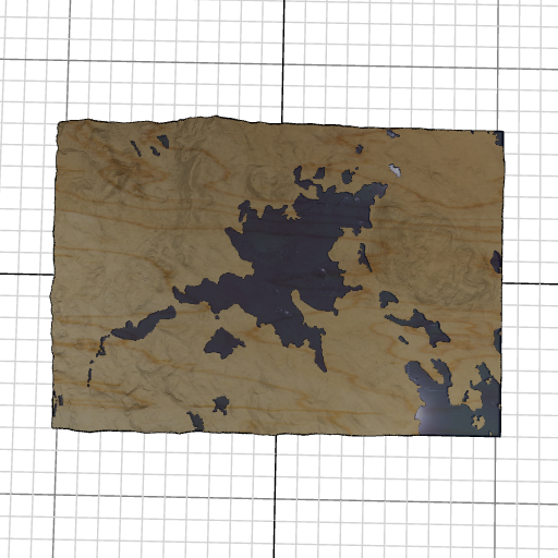 Custom 3d wooden map of Grafton County,New Hampshire,United States