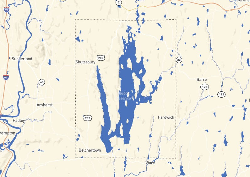 Custom Wooden Map of Worcester County, Massachusetts, United States