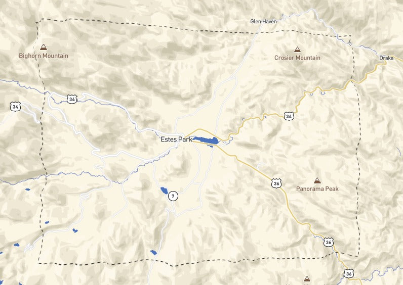 Custom Wooden Map of Larimer County, Colorado, United States