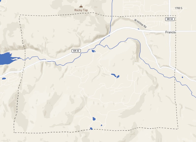 Custom Wooden Map of Wasatch County, Utah, United States