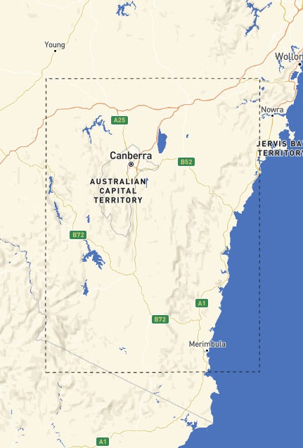 Custom Wooden Map of Snowy Monaro Regional Council, New South Wales, Australia