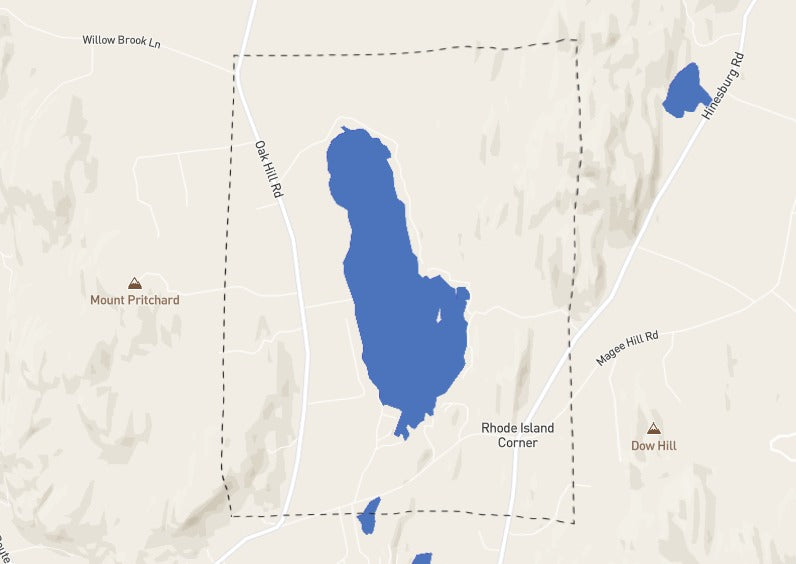 Custom Wooden Map of Chittenden County, Vermont, United States