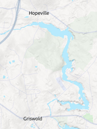 Custom 3d wooden map of Southeastern Connecticut Planning Region,Connecticut,United States
