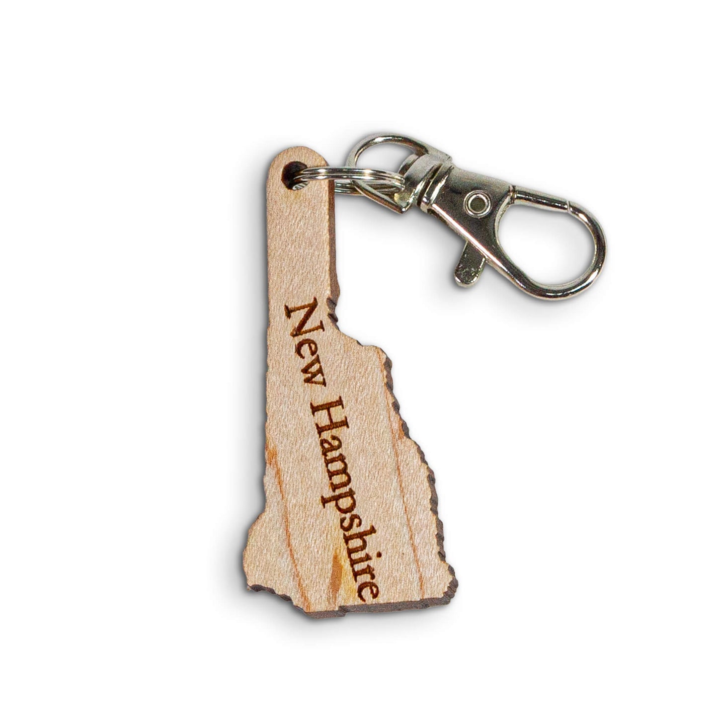 New Hampshire Keychain Topographic State Map | Map Gift