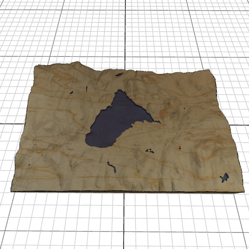 Custom 3d wooden map of Cheshire County,New Hampshire,United States