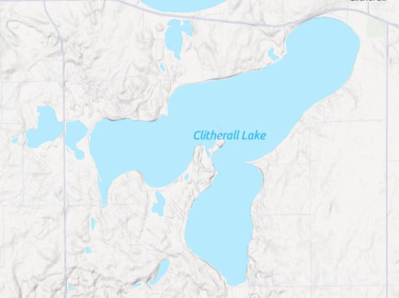 Custom 3d wooden map of Otter Tail County,Minnesota,United States