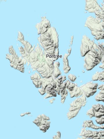 Custom 3d wooden map of Highland Council,Scotland,United Kingdom