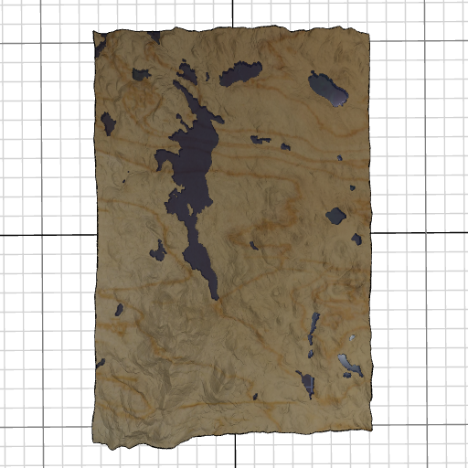 Custom 3d wooden map of Merrimack County,New Hampshire,United States