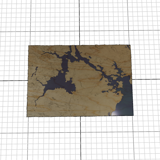 Custom 3d wooden map of Rockingham County,New Hampshire,United States