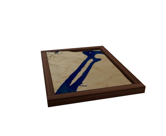Custom Wooden Map of New York County, New York, United States