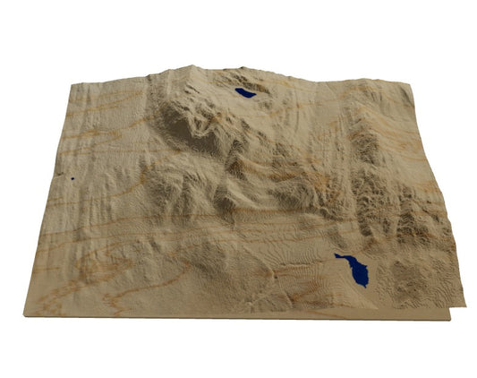 Custom Wooden Map of Addison County, Vermont, United States