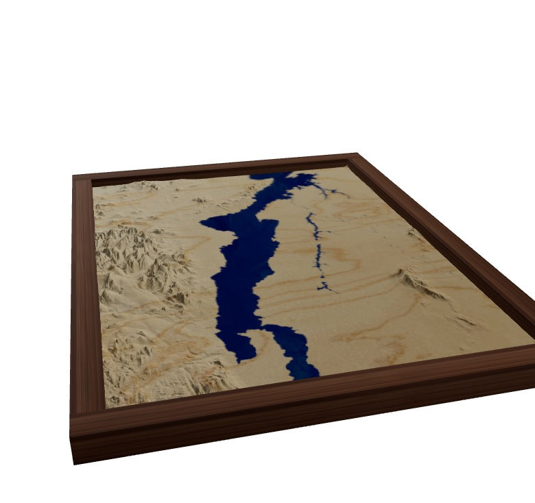 Custom Wooden Map of Addison County, Vermont, United States