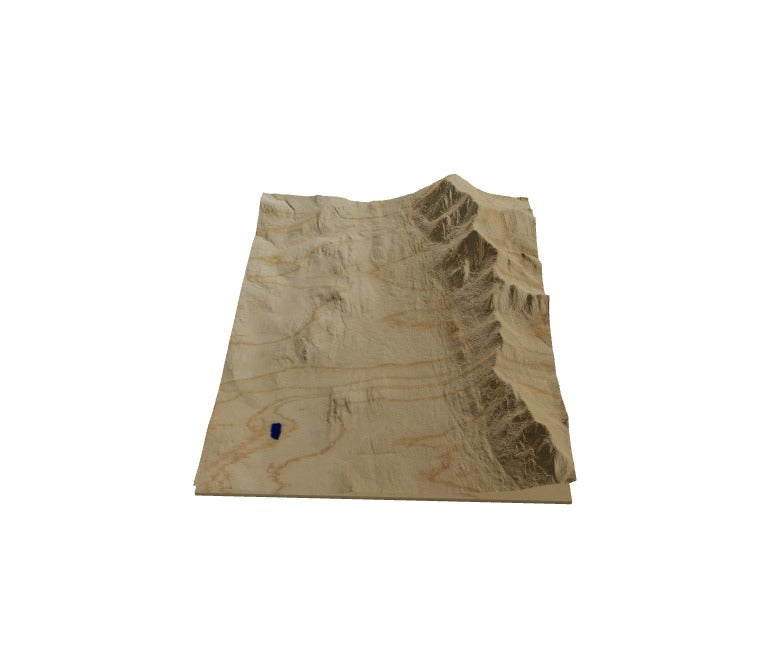 Custom Wooden Map of Addison County, Vermont, United States