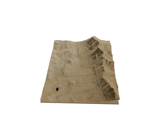 Custom Wooden Map of Addison County, Vermont, United States