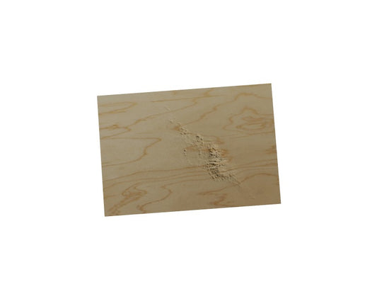 Custom Wooden Map of Aruba