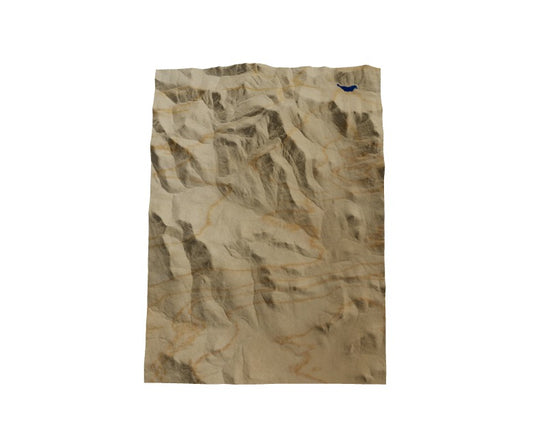 Custom Wooden Map of Windsor County, Vermont, United States