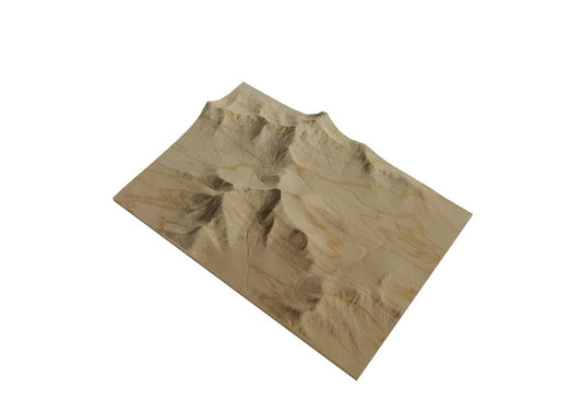Custom Wooden Map of Orleans County, Vermont, United States