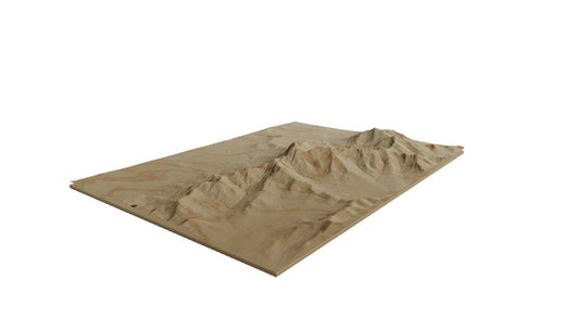 Custom Wooden Map of Addison County, Vermont, United States