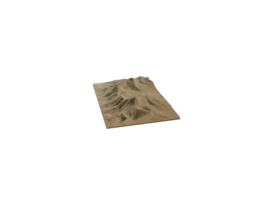 Custom Wooden Map of Coos County, New Hampshire, United States