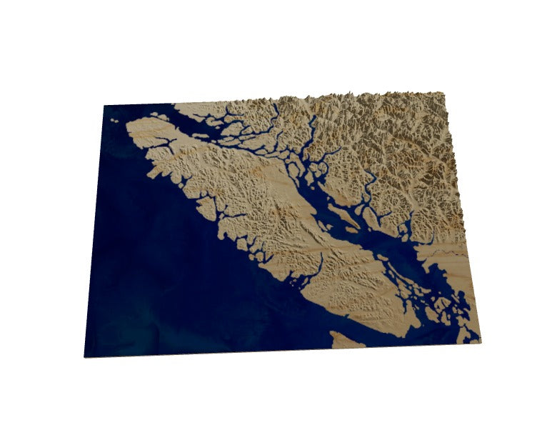 Your Custom Wooden Map