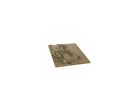 Custom Wooden Map of Park County, Colorado, United States