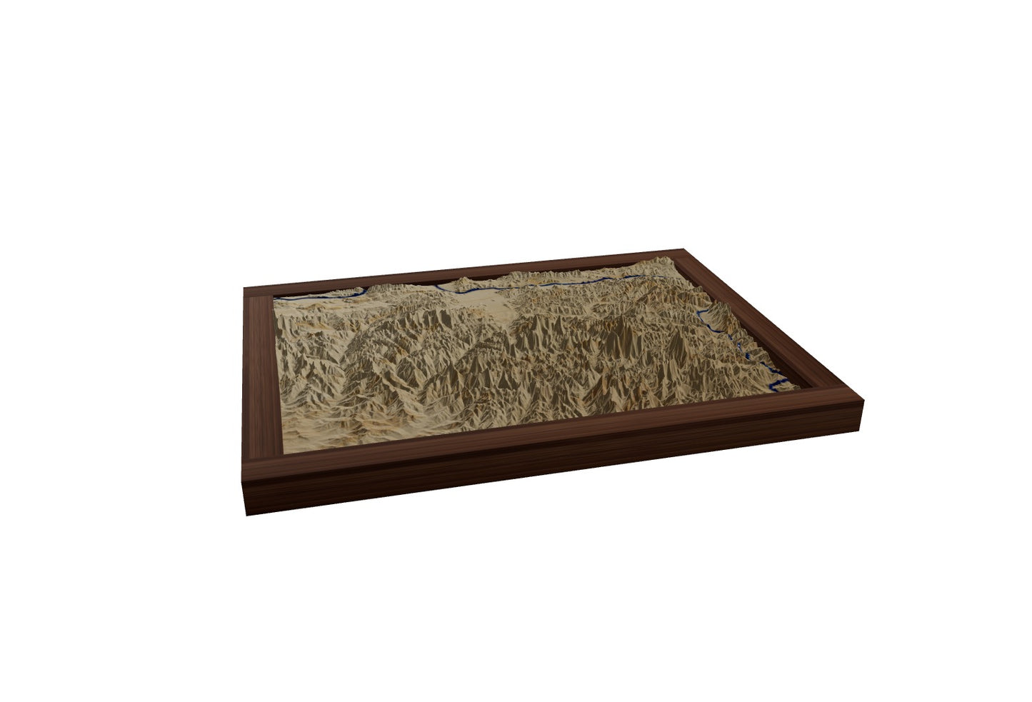 Your Custom Wooden Map