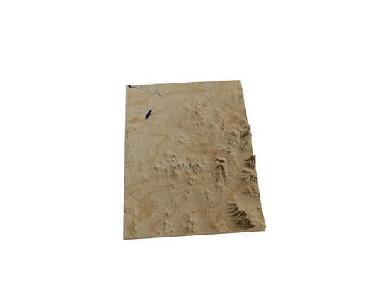 Custom Wooden Map of Franklin County, Vermont, United States
