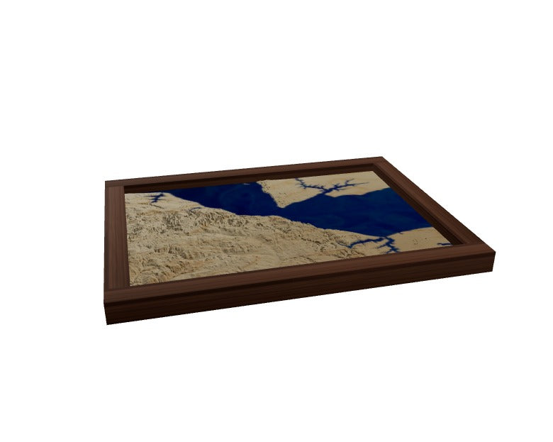 Custom Wooden Map of York County, Virginia, United States