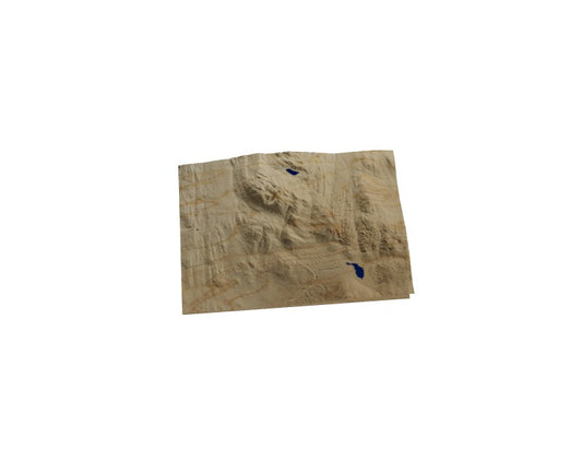 Custom Wooden Map of Addison County, Vermont, United States