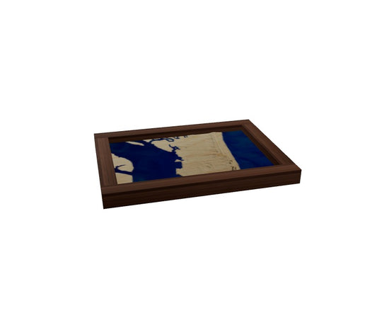 Custom Wooden Map of Rockingham County, New Hampshire, United States